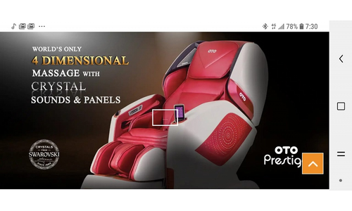 Массажное кресло OTO PRESTIGE PE-09 Массажное кресло OTO PRESTIGE PE-09